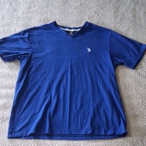 U.S. Polo Assn. Blue Short Sleeve Tee